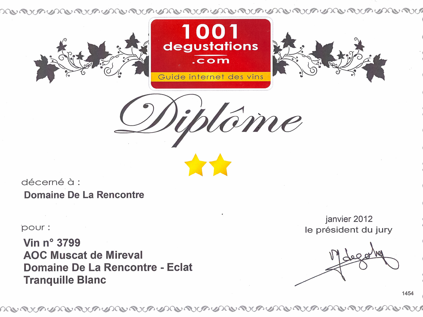 vin muscat medaille recompense domaine rencontre mireval