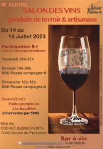 Dégustation du vin Vercors juillet 2023